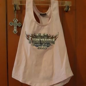 Motorcycle rally tank top